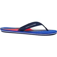 Tommy Hilfiger Schuhe Flag Print Flip Flop, T3B8322670058800 - Dunkelblau - 36