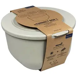 koziol Frischhaltedosen Connect 9,3 cm hoch beige 1,0 l, 1 St.