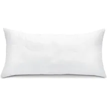 Beautissu BeauNuit NK Kopfkissen 40 x 80 cm Weiß