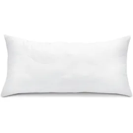 Beautissu BeauNuit NK Kopfkissen 40 x 80 cm Weiß