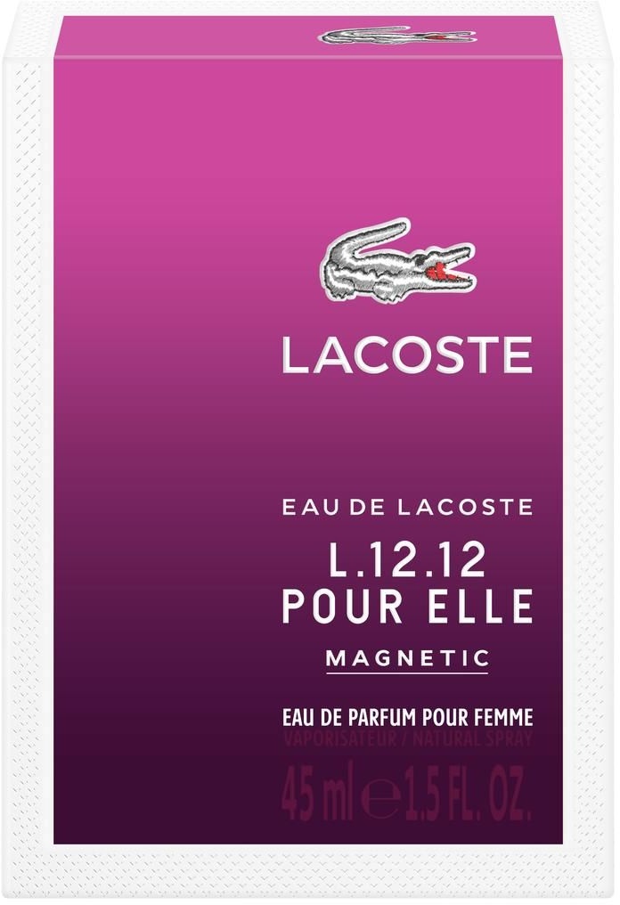 Lacoste, Eau de Lacoste L.12.12 pour Elle Magnetic E.d.P. Nat. Spray 45 ml Parfum