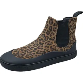 Groundies Sienna Barfußschuhe Beige - Schwarz - 37