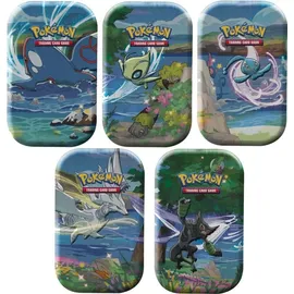 Pokémon Mini-Tin-Box Karmesin & Purpur Nebel der Sagen Boninu (2 Boosterpacks & 1 Stickerbogen)