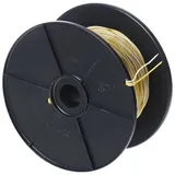 voelkner selection YV 2x0,6 weiss/gelb Schaltdraht 100 m