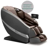 Naipo Aspria Massagesessel, Tai Chi Massagestuhl für Ganzkörpermassage mit Wärmetherapie, Meister für Nacken- und Schultermassage, für Zuhause, Hotels, Salons, Büros verwenden (Brau mit Aufbauservice)