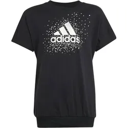 ADIDAS Kinder Shirt Girls Glam Genderneutral, BLACK, 164