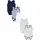 TupTam Baby Jungen Achselbody – Weicher Baby Body im 5er Pack aus Baumwolle, Body Baby Unifarben OEKO-TEX zertifiziert, Farbe: Streifenmix Blau Grau, Kinder Größe: 104 - 104