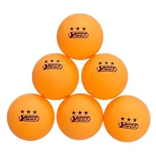 Best Sporting 6 Stück orange Tischtennisbälle 23113, 3-Sterne Qualität & 40mm Durchmesser I Ping Pong Bälle I Tischtennis Zubehör