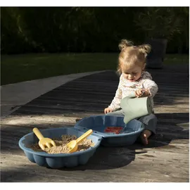 Smoby Sandkasten Life Double Garni Mini grau