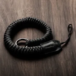 4881 Univ. Braided Wristband black, geflochtenes Armband