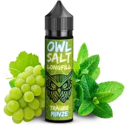 OWL Salt Traube Minze Longfill Aroma