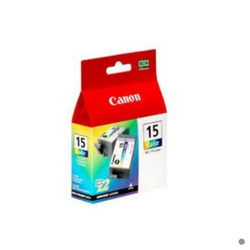 2 Canon Tinten 8191A002  BCI-15C  3-farbig