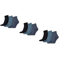 Puma Quarter Füßlinge 9er Pack Blau 39-42