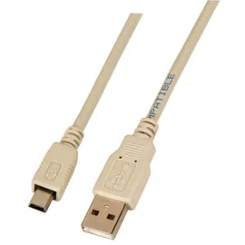 EFB-Elektronik USB-A auf Mini-USB 3 m Schwarz
