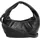 LES VISIONNAIRES Greta Mini Essential Handtasche Leder 23 cm schwarz