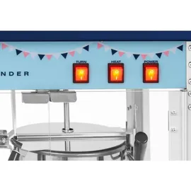 Royal Catering Popcornmaschine - blau