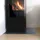 Tulup Funkenschutz Glasplatte Rechteckig 60 x 40 x 0,4 cm Dunkelblau