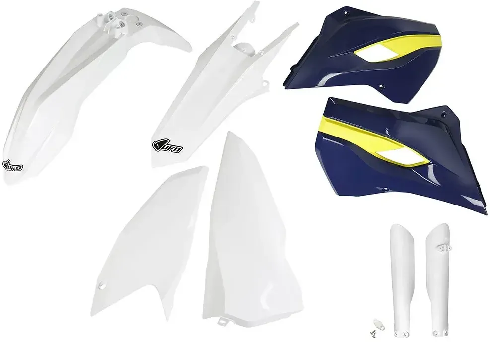 Ufo Husqvarna Te/tx/fe 2015-2016 Hukit615f-999w Fork Protectors & Plastikbausatz - Original 2016 - One Size