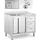 Royal Catering Spülenschrank - 1 Becken - - Edelstahl - 400 x 60 cm
