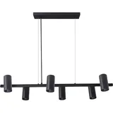 enovalite Pendelleuchte LED-Pendelleuchte, schwarz GU10