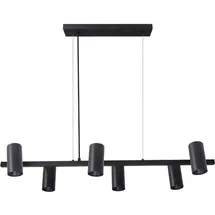 enovalite Pendelleuchte LED-Pendelleuchte, schwarz GU10