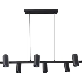 enovalite Pendelleuchte LED-Pendelleuchte, schwarz GU10