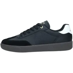 Sneaker SERGIO TACCHINI "TAORMINA Herren", Herren, Gr. 42, Normalschaft, schwarz-weiß (schwarz, weiß), Leder, Veloursleder, Polyurethan, Schuhe, Sneaker Herren, Sneakers, Sportschuhe, Laufschuhe Retro, Outdoor, Sale
