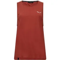 Salewa - Women's Agner Hemp/DST Tank - Tank Top Gr 44 rot