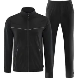 SCHNEIDER SPORTSWEAR Herren Sportanzug, schwarz, 50