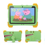 Kinder Tablets Android 13 Tablet Für Kinder,10 Zoll Lernen IWAWA Installierte Kleinkind Tablet Mit Fall, 4GB RAM 64GB ROM Dual Kameras Tablets Mit WiFi Für Mädchen Jungen