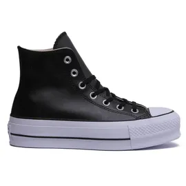 Converse Chuck Taylor All Star Lift Clean Leather High Top black/black/white 41,5