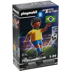 PLAYMOBIL® Brasilien Fußballspieler mit Torwand 71131-Größe:Einheitsgröße