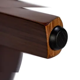 CLP Esszimmerstuhl Foley I Mit Armlehne Und Holzgestell I Küchenstuhl Und Wohnzimmerstuhl