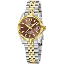 Festina F20088/3 Bicolor/Dunkelbraun Leder 10 mm 10 bar