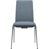 Stressless® Polsterstuhl Laurel, Low Back, Größe M, mit Beinen aus Stahl in Chrom glänzend grau