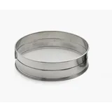 Weis Mehlsiab aus Edelstahl in der Farbe Silber, Größe: 25x25x8 cm, Gewicht: 294 cm, Ø 25 cm, 12725