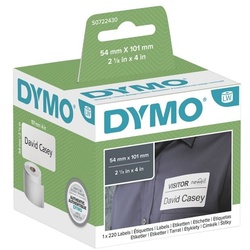 Dymo LabelWriter Papier-Etiketten »S0722430« weiß