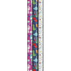 Clairefontaine 60x Geschenkpapierrollen Alliance 57g 10x0,70m, Sortierung Kinder - Sortierung 211930C