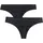 ATHLECIA Alax Seamless String 2 St. Schwarz XXS/XS