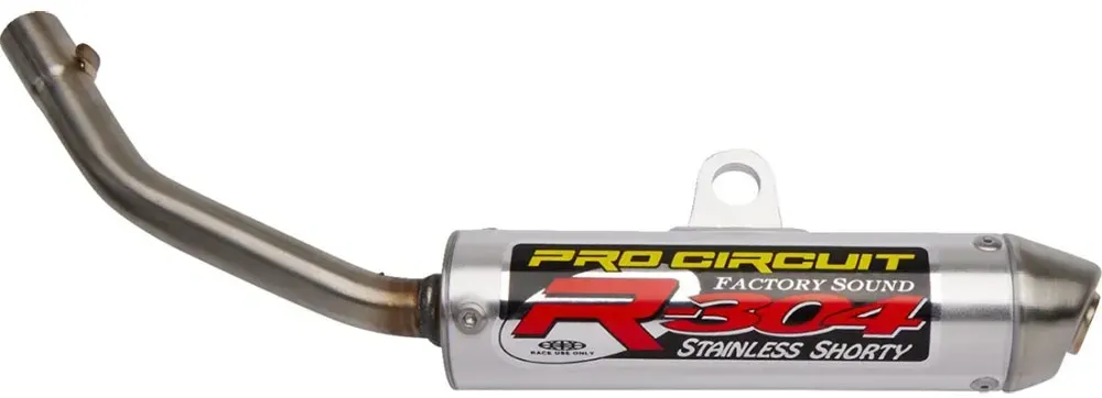 Pro Circuit Shorty Ktm 65sx Nicht Homologierter Schalldämpfer - Silver - Not Homologated