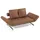 Innovation Living Schlafcouch Leder 2-Sitzer Braun