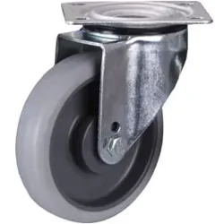 VARIOfit Lenkrolle 160 x 40 mm grau (thermoplastisch)