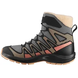 Salomon XA Pro V8 Winter CSWP Kinder Pewter/Black/Peach Fuzz 37