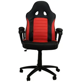 LC-POWER CL-RC-BR Gaming-Stuhl Rot Schwarz