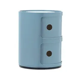 Kartell Componibili, Container 2-fächer, Hellblau