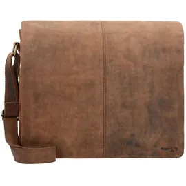 GREENLAND Nature Montenegro Messenger Leder 35 cm natur