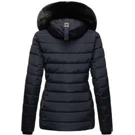 Navahoo Steppjacke "Milianaa", Damen, Gr. S (36), blau, Oberstoff: 100% Polyester. Futter: 100% Polyester. Wattierung: 100% Polyester. Ärmelfutter: 100% Polyester.