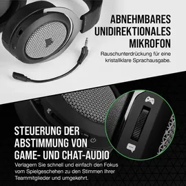Corsair HS75 XB Kabellos, Gaming Schwarz