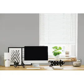 otto home Gardinia Alu-Jalousie ohne Bohren, Aluminium-Lamellen 25mm (45x130cm) weiß