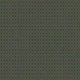 Sublime Vliestapete Rotan 10 m x 52 cm Blau-Beige FSC®